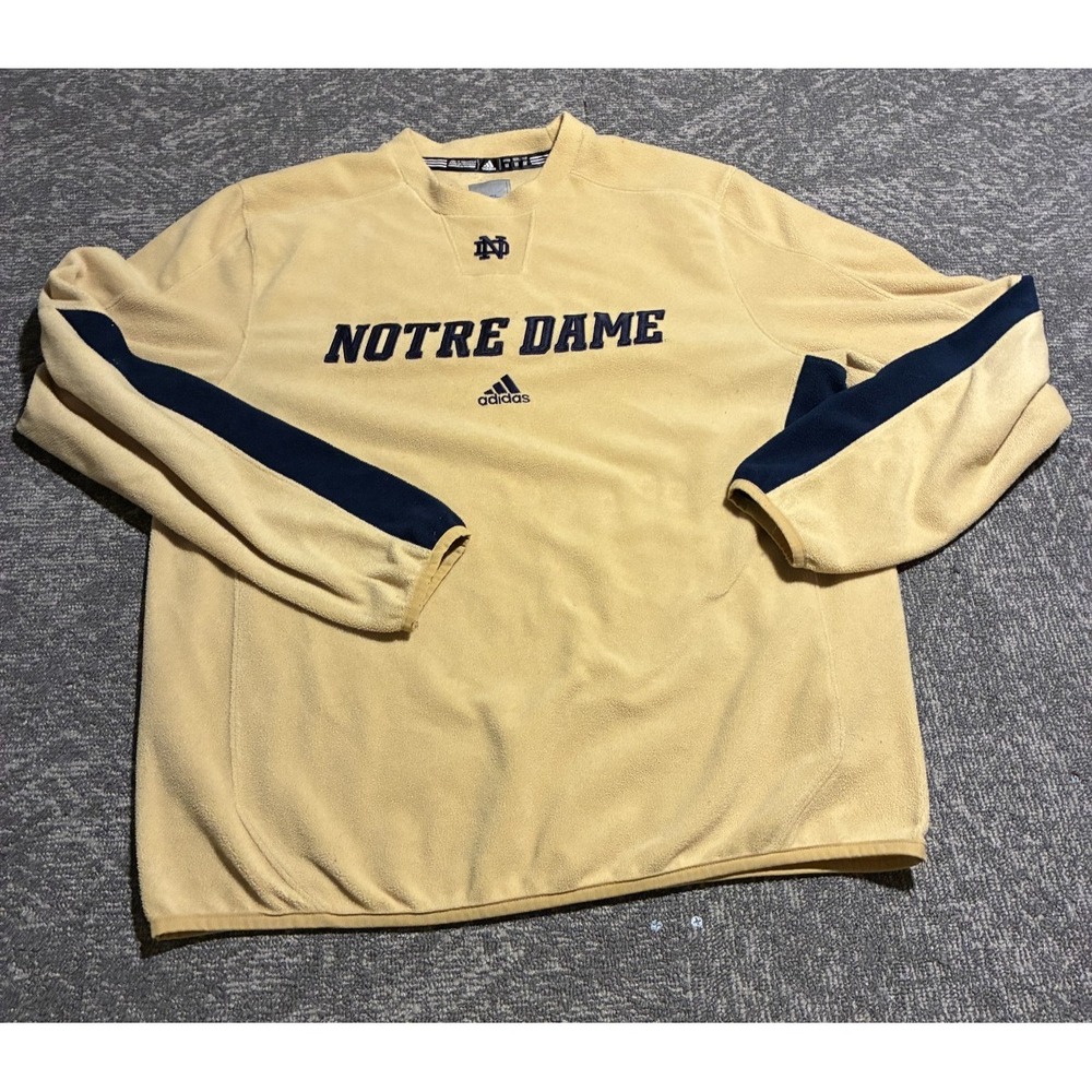 Notre Dame Fighting Irish Adidas ClimaWarm Team Issued Fleece Mens M